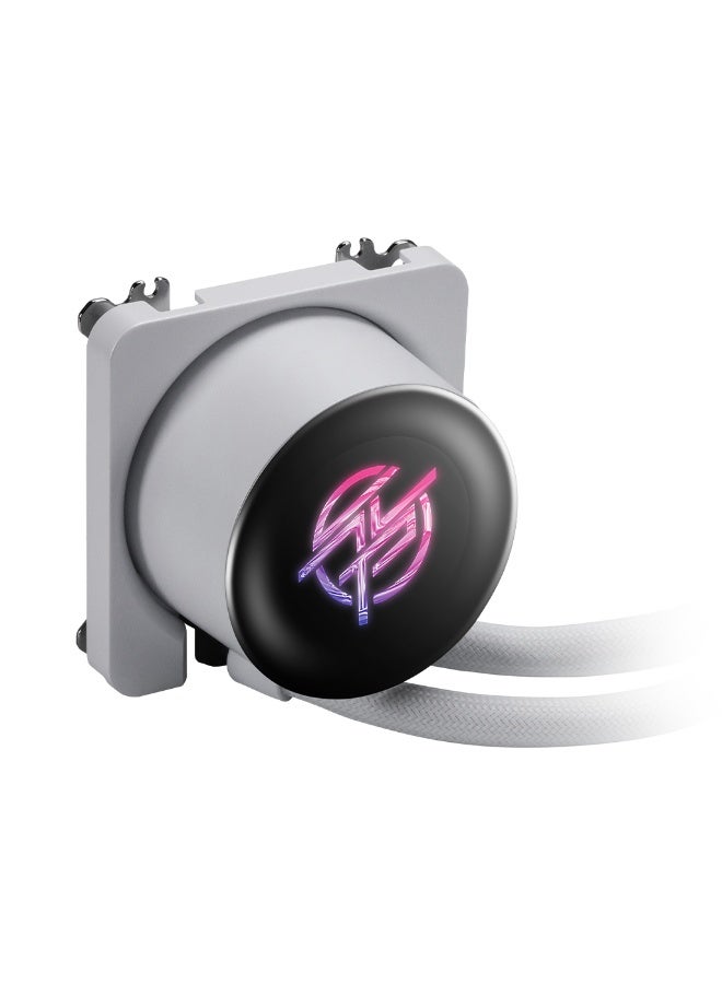 MSI MPG CORELIQUID P13 360mm AIO Liquid CPU Cooler – 2.1" IPS LCD Pump Display, ARGB Fans, 3400RPM Pump, 500–2050RPM Fans, Intel & AMD Compatible, 360mm Radiator, White | 306-7ZWGA21-L80 - Image 5